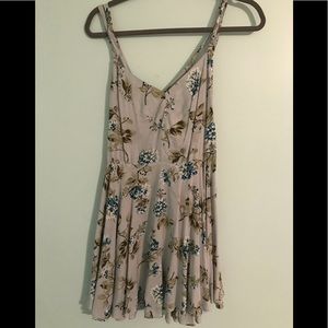 Kimchi Blue Criss-Cross Back Flower Dress